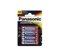Blister de 4 pilas aa panasonic alcalina alkaa