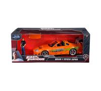 Blister figura Brian + Coche Toyota Supra Fast & Furious