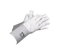 BLISTER G. VACUNO C/MANGUITO 13CMS T-9 (guantes de piel flor vacuno con manguitos 13 cm)