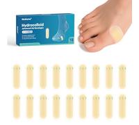 Blíster hidrocoloidal para pies - 18 vendas de gel blíster - Blister Cushions for Heel,Toe,Blister Prevention for Travel,Water Resistant Vendages(Spot Pack)