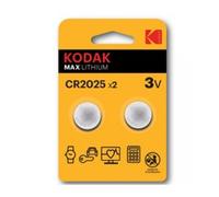Blister kodak pila boton / litio ultra cr 2025/ pack 2 uds