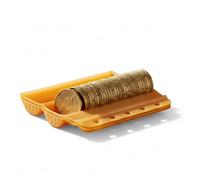 Blister Monedas - Pack 100 Blister Monedas 20 Centimos Homologado - Contador/Clasificador de Monedas - Organizador Monedas - Cartuchos Porta Monedas - (40 Monedas por Blister - Capacidad 800 Euros)