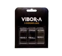 Blister Overgrips Vibora Pro X3 Liso Negro Black