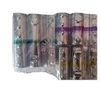 Blister para monedas - Cartuchos para todas las Monedas de Euro 1€ - 2€ - 50cent - Blister Cartuchos Monedas carpeta Dinero monedas Monedas Cuento Dinero (20 unidades por corte) - Kit 60 unidades