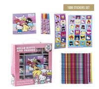 Blister pegatinas Hello Kitty and Friends 1000pzs
