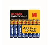 Blister Pilas KODAK ALCALINA MAX AAA LR3 Blister 20 Pilas