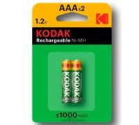 Blister pilas kodak recargables ni - mh aaa lr3 1000 mah - blister 2 pilas