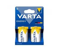 Blister pilas varta alcalinas energy lr20 d - 2 pilas