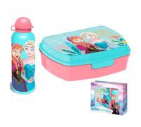 Blister sandwichera + cantimplora aluminio frozen disney 500ml