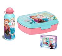 Blister Sandwichera + Cantimplora aluminio Frozen Disney 500ml