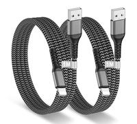 BLITEZZ 2Pack 1M Cable Lightning para Cable iPhone Carga Rapida,[MFi Certificado] Nylon Trenzado Cable USB Lightning Cabo Cable Cargador iPhone para Apple iPhone 14/13/12/11/Pro Max/X/8/7/6/5,iPad