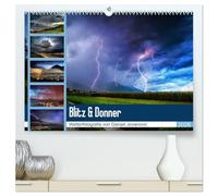 Blitz & Donner (hochwertiger Premium Wandkalender 2026 DIN A2 quer), Kunstdruck in Hochglanz: Wetterfotografie von Danijel Jovanovic