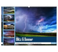 Blitz & Donner (Wandkalender 2026 DIN A2 quer), CALVENDO Monatskalender: Wetterfotografie von Danijel Jovanovic