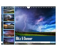 Blitz & Donner (Wandkalender 2026 DIN A4 quer), CALVENDO Monatskalender: Wetterfotografie von Danijel Jovanovic