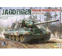 Blitz Por Takom 8003 Jadgtiger Sd.Kfz.186 Porsche Producción 1/35 Escala Kit