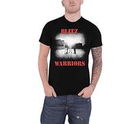 Blitz T Shirt Warriors Band Logo Nuevo Oficial De Los Hombres Size S