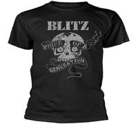 Blitz - Voice of A Generation New 0 T Shirt Punk Oi Black XXL