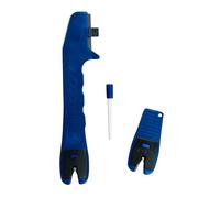 BLITZSCHÄRFER Set de 3 piezas afilador de cuchillos afilador para cuchillos y tijeras Blitzschärfer Mini-Blitz Afilador Cerámico manual y portátil