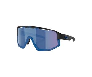 Bliz - Gafas de sol - Fusion Small Matt Black Brown Mirror Blue - Negro Negro one size