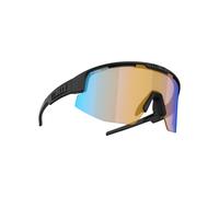 Bliz - Gafas de sol - Matrix Matt Black Nano Optics Nordic Ligh Coral Orange W Blue Multi - Negro Negro one size