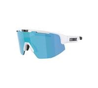 Bliz - Gafas de sol - Matrix Small Matt White Smoke W Blue Multi - Blanco Blanco one size