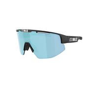 BLIZ - Gafas de sol - Matrix Small Matte Black Smoke w Ice Blue Multi - Negro Negro