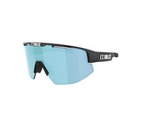 BLIZ - Gafas de sol - Matrix Small Matte Black Smoke w Ice Blue Multi - Negro Negro one size