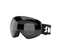 Bliz - Máscaras de esquí - Floz Matte Black Brown Silver Mirror de Silicona - Negro Negro one size