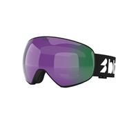 Bliz - Máscaras de esquí - Floz Matte Black Brown w/ Purple Multi de Silicona - Negro Negro one size