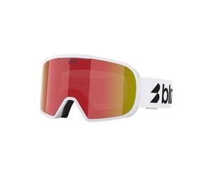 Bliz - Máscaras de esquí - G002S Matte White Brown w/ Red Multi - Blanco Blanco one size