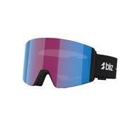 Bliz - Máscaras de esquí - G003 Matte Black/Violet de Silicona - Negro Negro one size