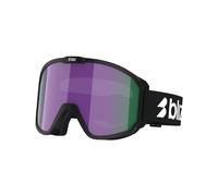 Bliz - Máscaras de esquí - Rave Matte Black Brown w/ Purple Multi de Silicona - Negro Negro one size