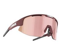 Bliz Matrix - Gafas de sol pequeñas para mujer, color borgoña mate/marrón W Rose Mul, talla única
