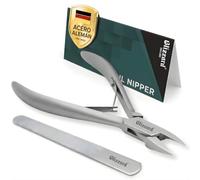 Blizzard Alicates Cortauñas Profesional para Pies - Especial Uñas Encarnadas y Delicadas - Acero Inoxidable Podología Herramientas Tijeras Pedicura Precisión - 13 cm Corte Recto