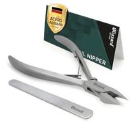 Blizzard Alicates Cortauñas Profesional para Pies - Especial Uñas Encarnadas y Delicadas - Acero Inoxidable Podología Herramientas Tijeras Pedicura Precisión - 13 cm Corte Punta Fina