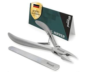 Blizzard Alicates Cortauñas Profesional para Pies - Especial Uñas Encarnadas y Delicadas - Acero Inoxidable Podología Herramientas Tijeras Pedicura Precisión - 13 cm Corte Recto