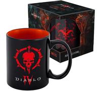 Blizzard Diablo IV - Taza con sigilo del nigromante (330 ml) con embalaje de regalo