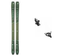 Blizzard - Packs esquí de travesía - Pack Zero G 096 W 2026 para Mujer de Madera - Verde Verde 164 cm.171 cm.178 cm