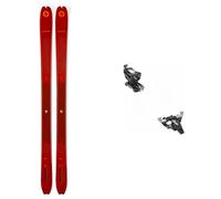 Blizzard - Packs esquí de travesía - Pack Zero G 96 2027 de Madera - Rojo Rojo 164 cm.171 cm.178 cm.185 cm