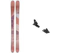 Blizzard - Packs (esquí + fijaciones) - Pack Black Pearl 94 2026 de Madera - Rosa Rosa 158 cm