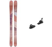 Blizzard - Packs (esquí + fijaciones) - Pack Black Pearl 94 2026 para Mujer de Madera - Rosa Rosa 158 cm.176 cm