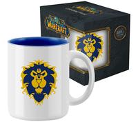 Blizzard world of warcraft alliance - taza blanca (330 ml) con embalaj