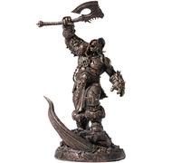 Blizzard world of warcraft grommash hellscream statue