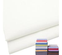 BLLMTEAR Fundas de Cojines for Asientos de Silla de Jardín, Tela de Lino Funda de Reemplazo con Cremallera, Antideslizante, for Cojín Cuadrado de Cocina Comedor Sofá(Weiß,140x60x5cm)