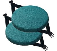 BLLMTEAR Pack 1 2 4 Cojines Antiescaras cm con Lazos, Cojín Almohadillas for Silla de Interio Antideslizantes y Lavables for Comedor, Oficina y Jardín(8,2pcs:28cm/11in)