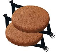 BLLMTEAR Pack 1 2 4 Cojines Antiescaras cm con Lazos, Cojín Almohadillas for Silla de Interio Antideslizantes y Lavables for Comedor, Oficina y Jardín(1,2pcs:35cm/14in)