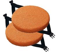 BLLMTEAR Pack 1 2 4 Cojines Antiescaras cm con Lazos, Cojín Almohadillas for Silla de Interio Antideslizantes y Lavables for Comedor, Oficina y Jardín(2,2pcs:30cm/12in)