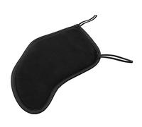 BLLNDX Almohadilla para reposamuñecas de violín, color negro, funda protectora de franela para violín 3/4, 4/4, accesorios de violín