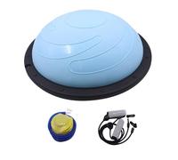 blloocod Balón de Ejercicio de Estabilidad 55cm (22 Inch) con Superficie Antideslizante - Pelota de Equilibrio para Yoga, Pilates y Entrenamiento de Fuerza- Luz De Luna Púrpura