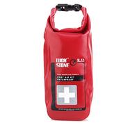 blloocod Bolsa Estanca Impermeable 2L (0.5 GAL) - Kit de Primeros Auxilios Bolsa Seca PVC para Camping, Kayak, Senderismo, Rojo con Hebilla
